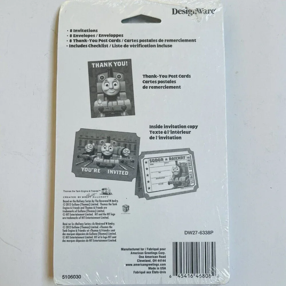Hallmark Baby Shower Invitations Hey Diddle Diddle Set of 4 USA Made